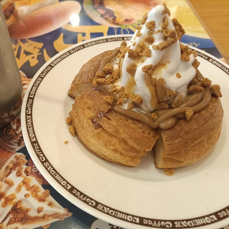 お月見シロノワール キャラメルマロン(コメダ珈琲店 大和つきみ野店 （コメダコーヒーテン）)