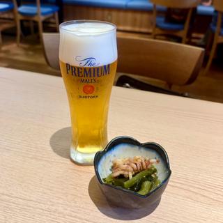 ザ・プレミアム・モルツ(桃太郎すし 谷原店)