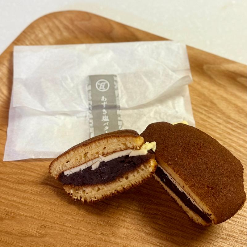 生どら焼き　あずき塩バター(赤坂おぎ乃 和甘)