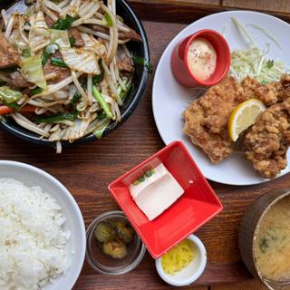 ハーフ&ハーフ定食