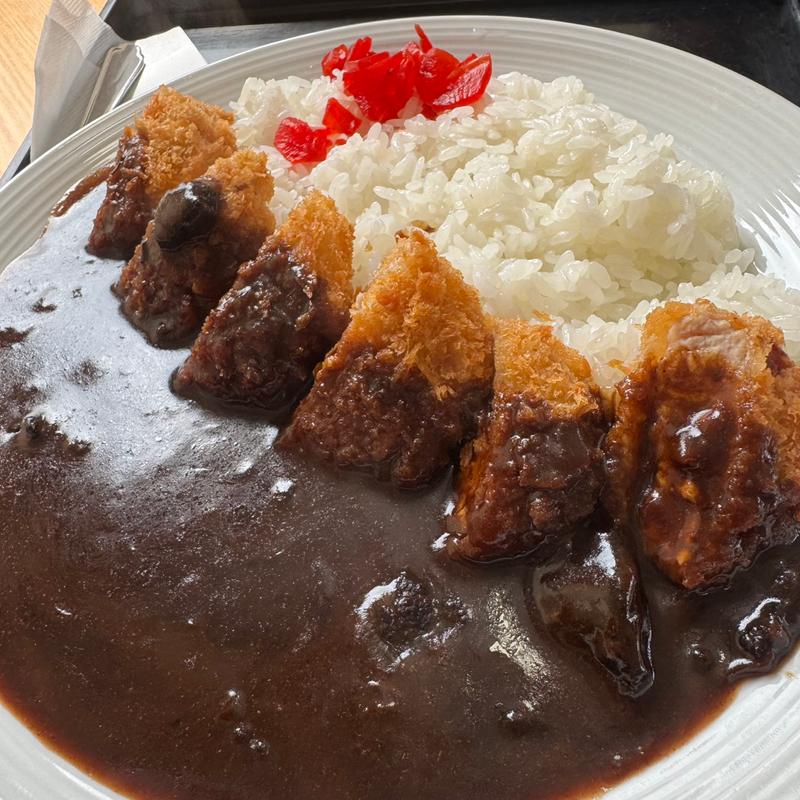 辛口黒ヒレカツカレー(麺勝 都城本店 )