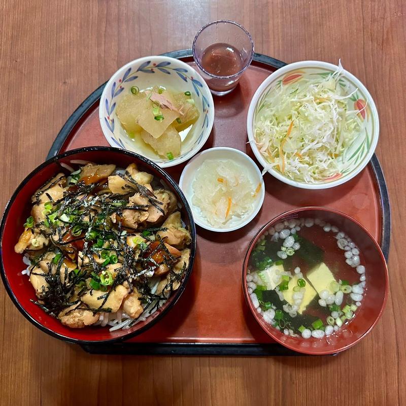 Aランチ チキン照り焼き定食(慈伴賜 )