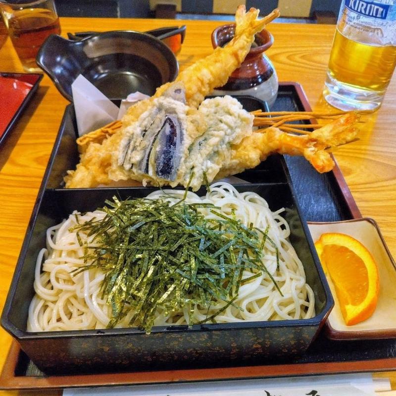 上天ざる(松屋)