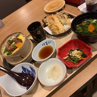 秋の選べるせいろ蒸しご飯膳(夢庵 板橋前野町店)