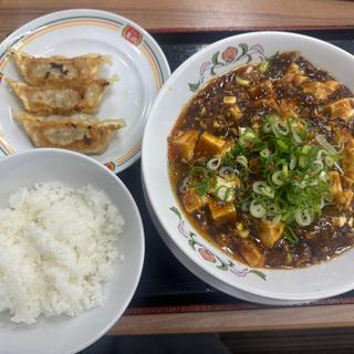 麻婆拉麺 フェアセットB(餃子の王将 中央大通り長田店 )