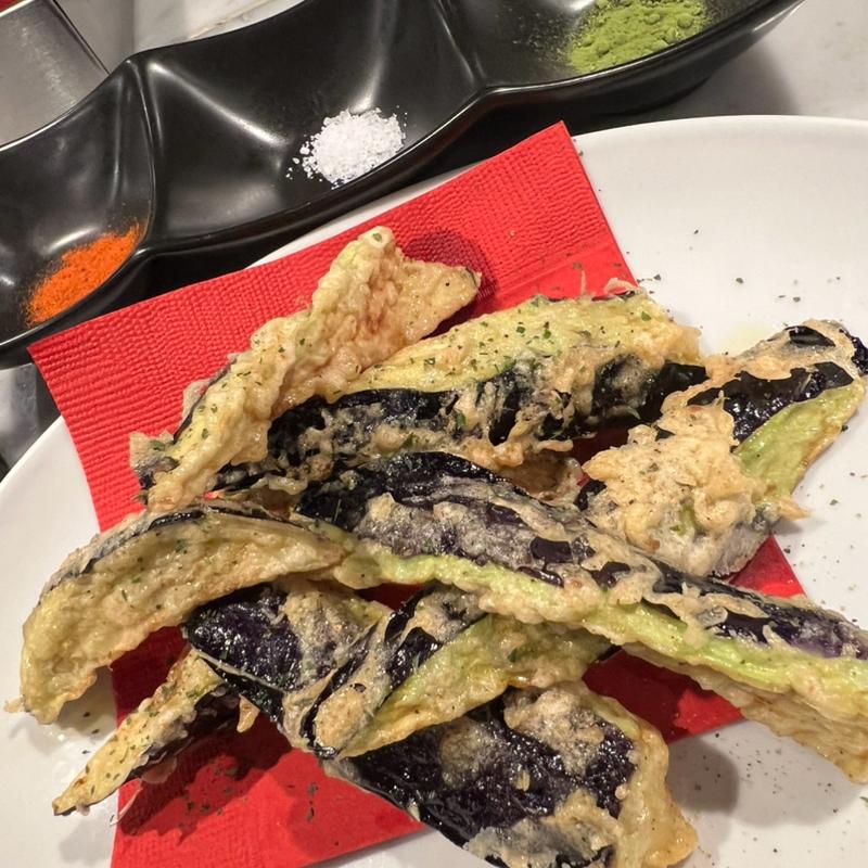 ナスのフリットイタリア風(フラノ バール)