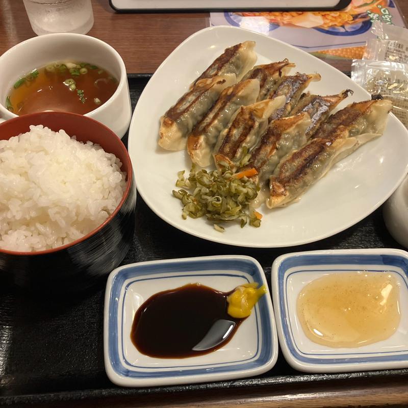 ぎょうざ10個定食(リンガーハット 多摩ニュータウン店 )