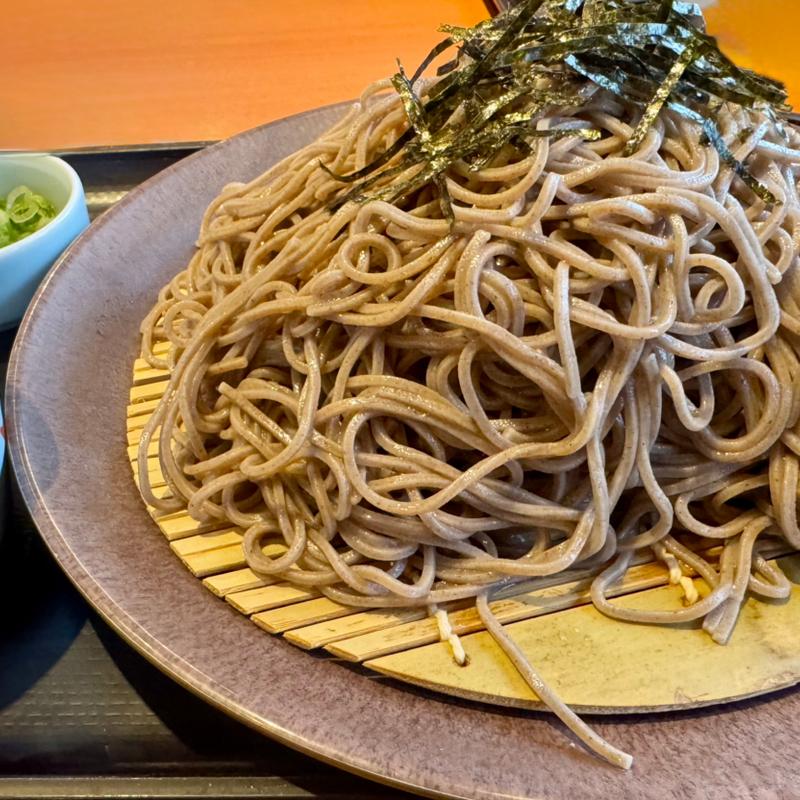 ざる蕎麦（3倍盛り）(和食さと 住之江公園前)