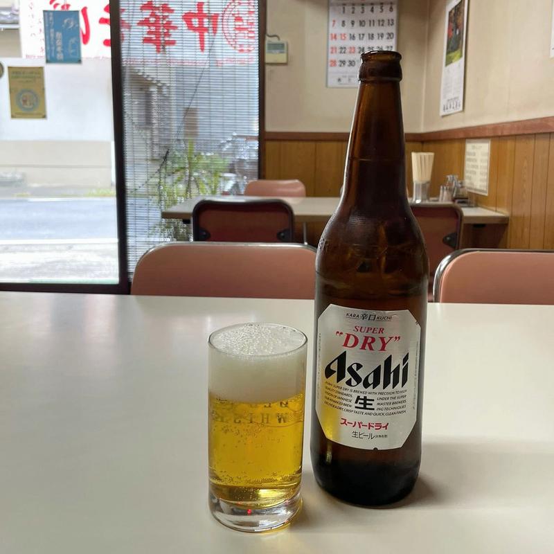 ビール 大瓶(喜楽)