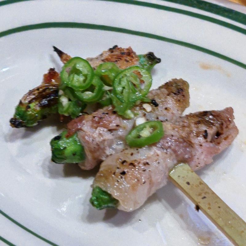 豚青唐辛子(チャコールスタンド野毛)