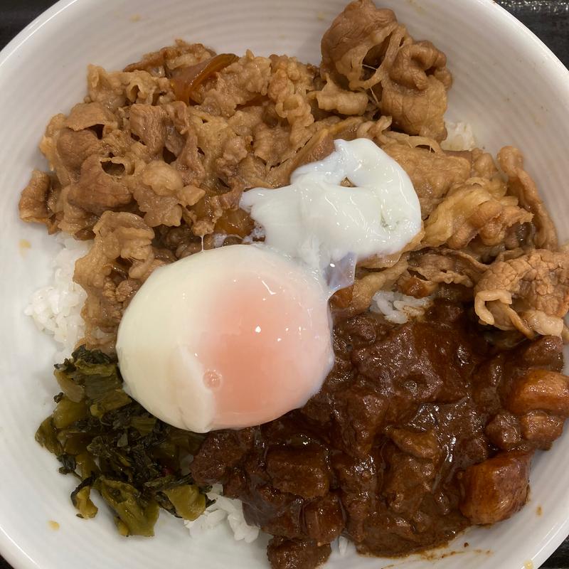 肉だく牛魯肉飯(吉野家 須磨パティオ店)