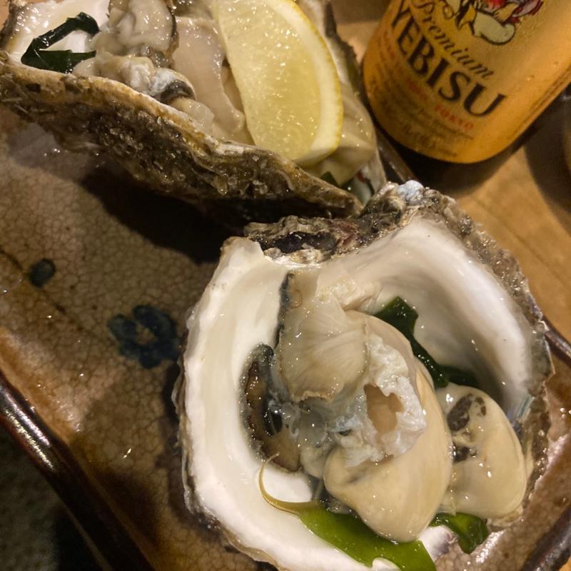 牡蠣の刺身(かねます )