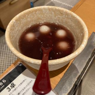 白玉ぜんざい(きじ 丸の内店)