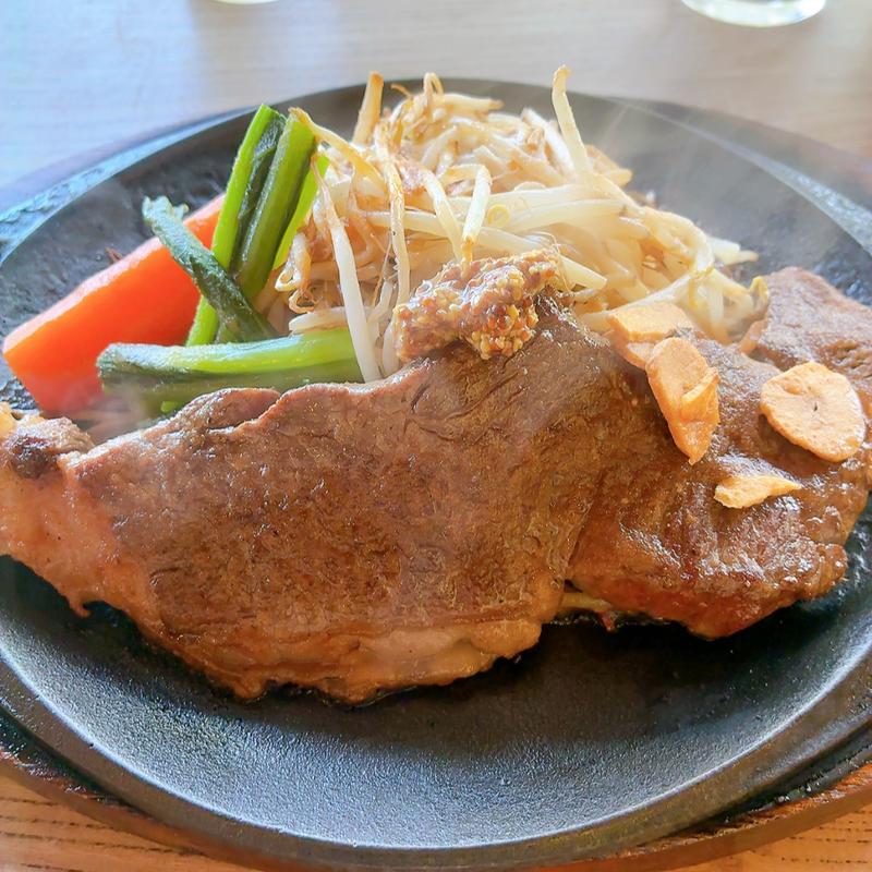 お昼限定ステーキ(染と茶 可部店 )