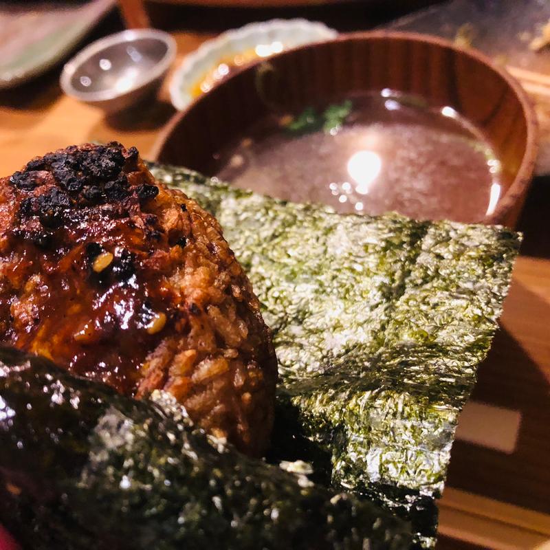 焼きおにぎり(焼鳥 せんみょう )