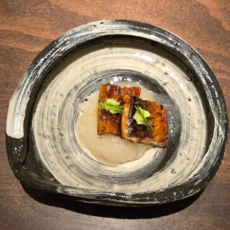 鰻たれ焼き 飯蒸し 蕪飴(東麻布 いと)