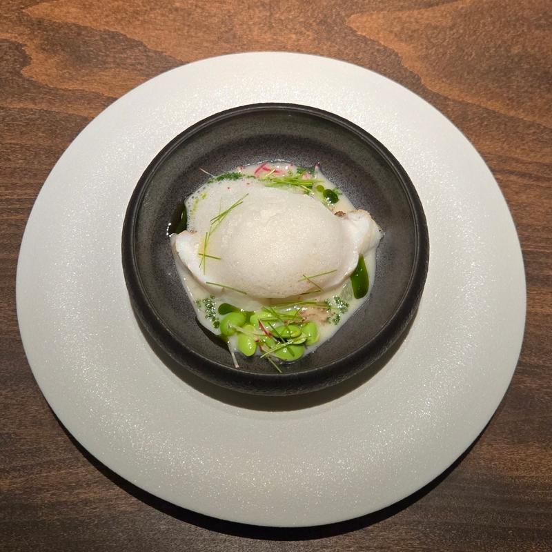 真羽田炭火焼き 燻製クリーム(東麻布 いと)