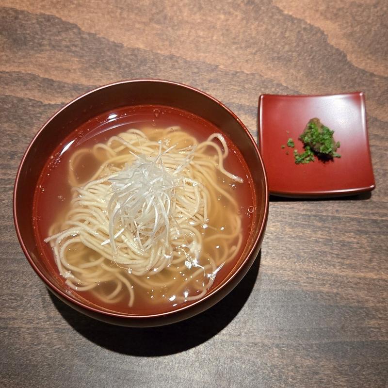 和牛テールそば(東麻布 いと)