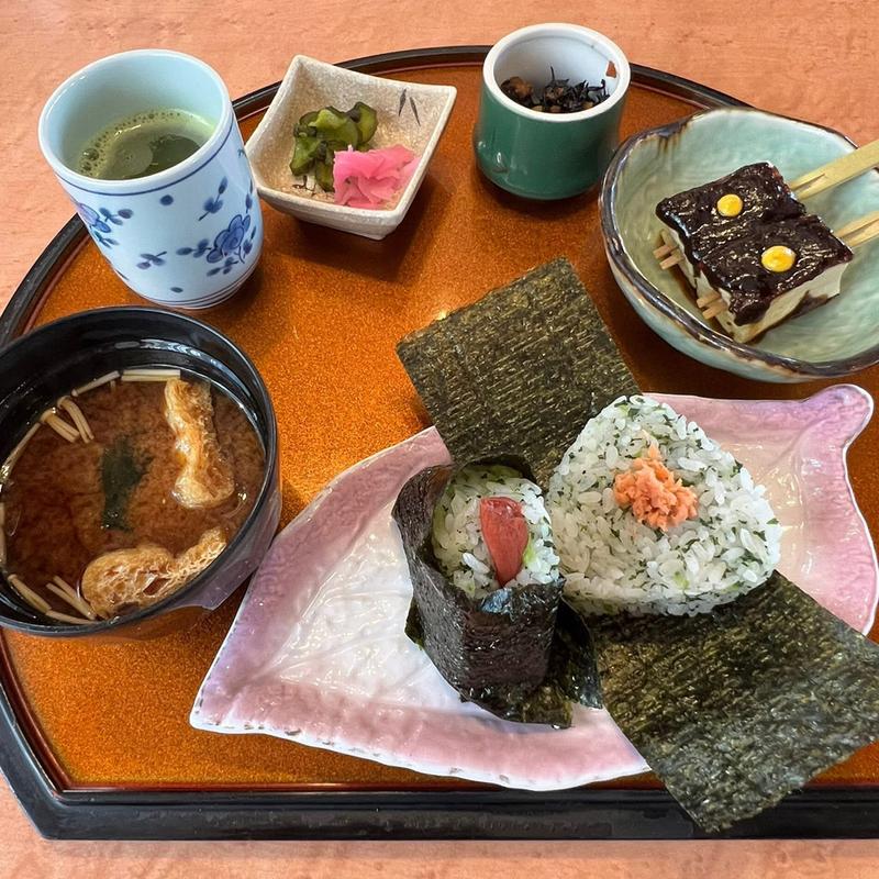 なめしおにぎりミニ田楽定食(なめし田楽 いちょう 中野町本店)