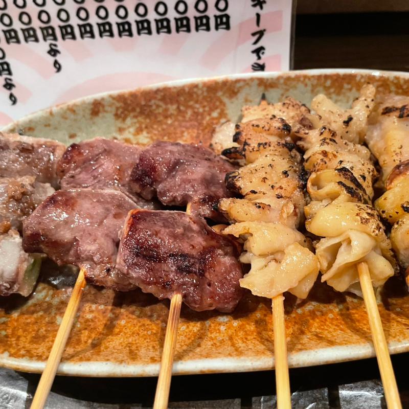 焼き鳥盛り合わせ(やきとり葵 )