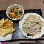 肉汁うどん＋天ぷら(武蔵野うどん澤村 イオンモール川口店)