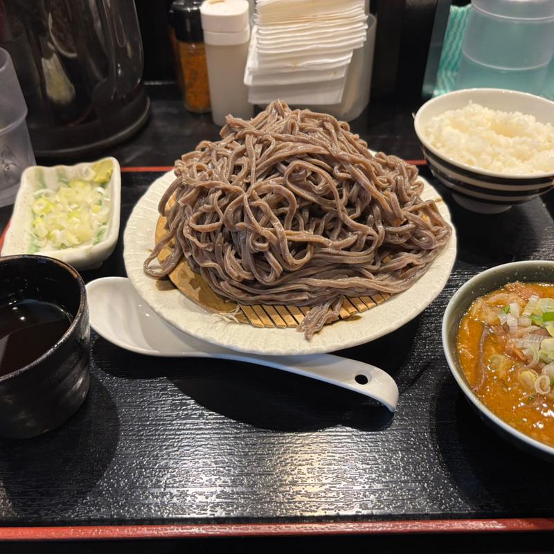 つけ蕎麦もつ煮セット(つけ蕎麦 もつ煮 なかじ 川越本店)