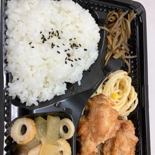 日替わりランチ　鶏唐揚げ(テイクアウト&デリ musha)