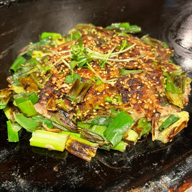 ねぎ焼き(お好み焼 美津の)