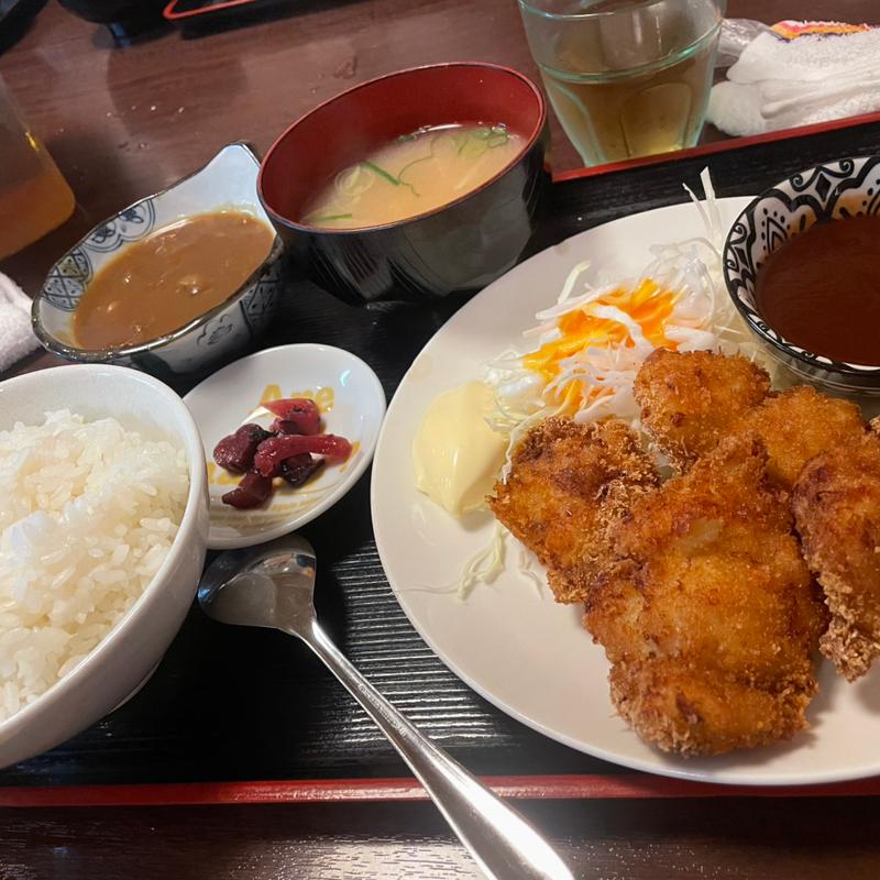 チキンカツ定食(はいがってん)