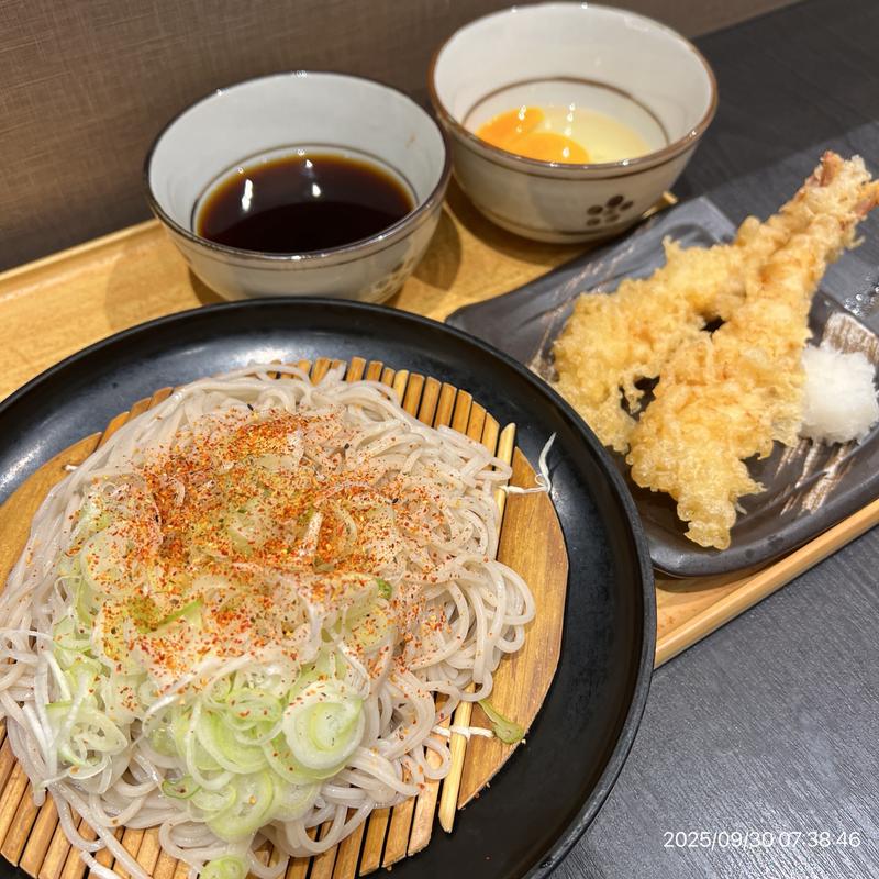 えび天せいろ(小諸そば 神保町店)
