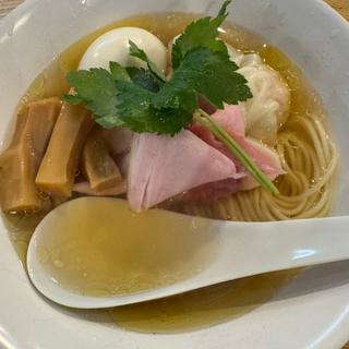 （松）特上中華そば 白醤油(自家製麺 くろ松)