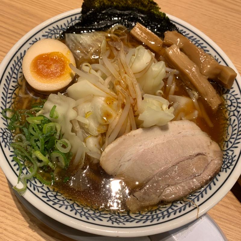 熟成醤油ラーメン(丸源ラーメン 上板橋店)
