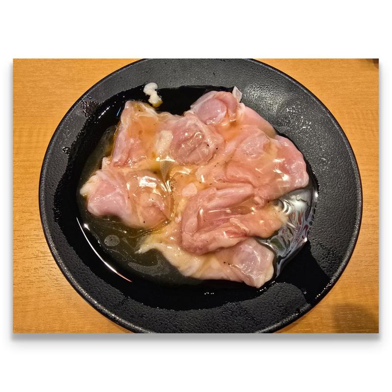 幻の鶏ハラミ 塩(焼肉きんぐ 市川鬼高店)