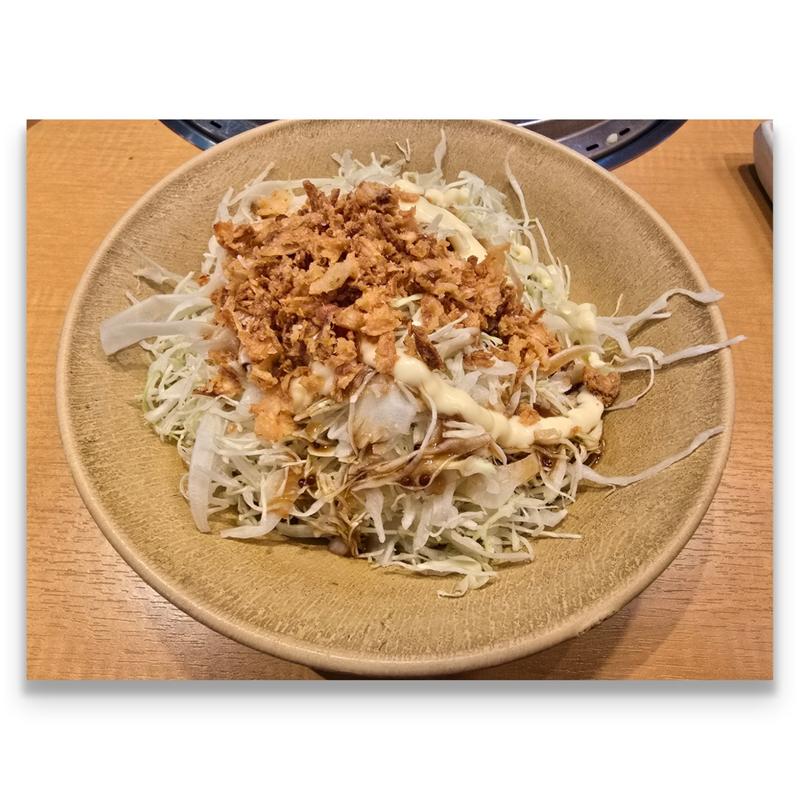 きんぐのキャベサラ(焼肉きんぐ 市川鬼高店)