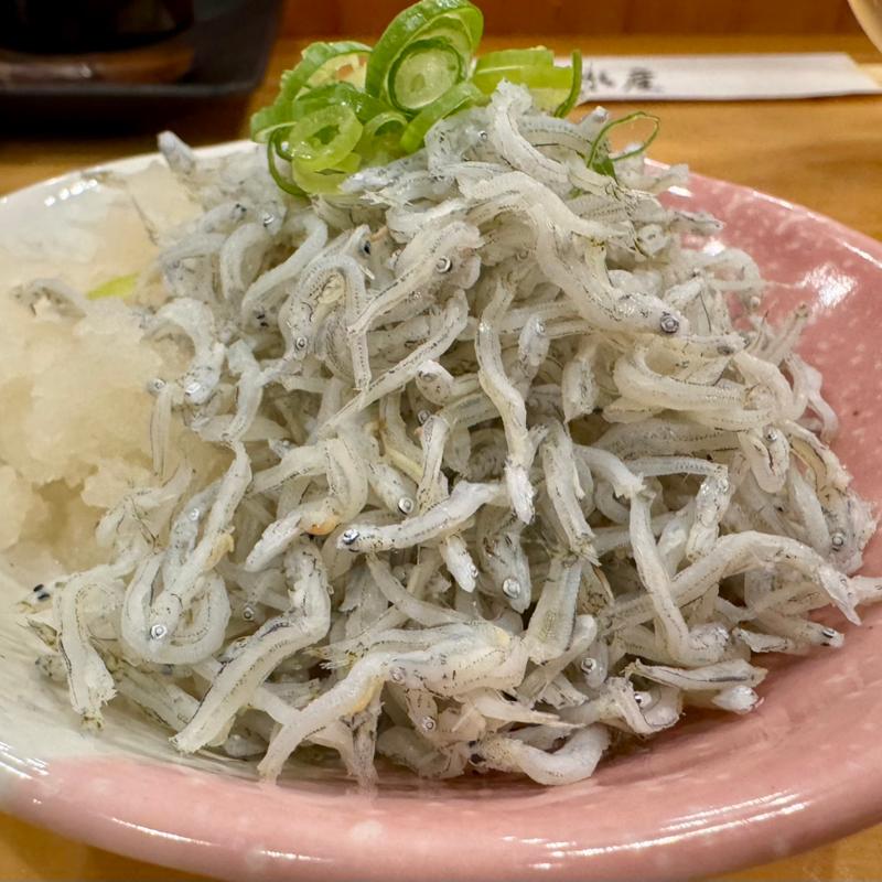 シラスおろし(天晴水産 ぽっぽ家)