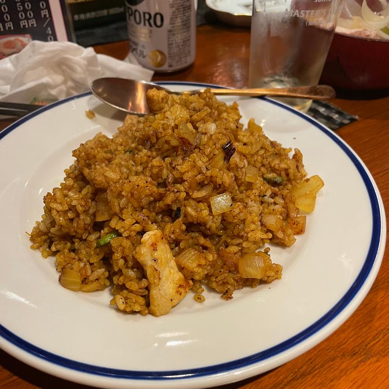 ドライカレー(深夜めしやぶちゃん)