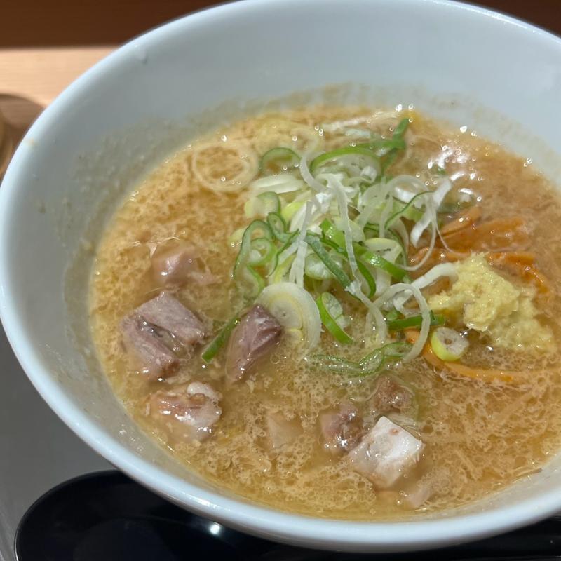 （大島）味噌ラーメンミニ(新横浜ラーメン博物館)