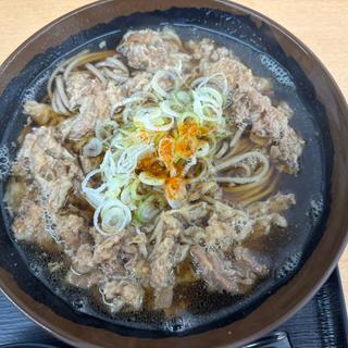 肉そば(エキナカスタンド福豆屋)