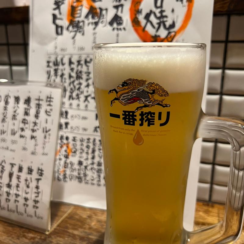生ビール(ベロ焼きピカソ)