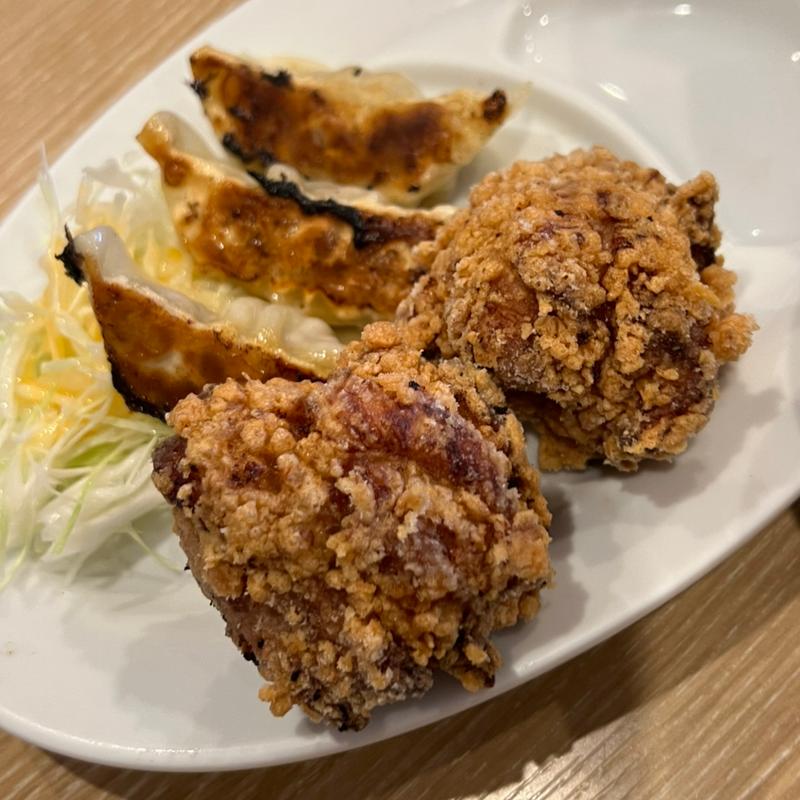 唐揚げ(背脂醤油らーめん まる星)