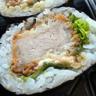 シャキシャキヒレカツ巻き
