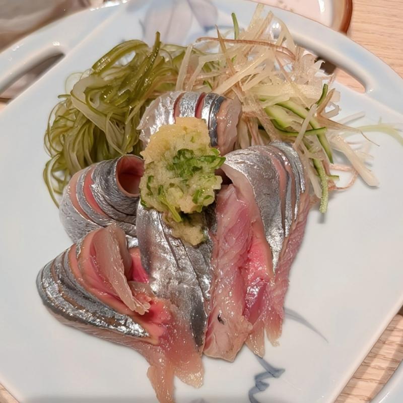 あじ(すし 三陸前 仙台駅店)