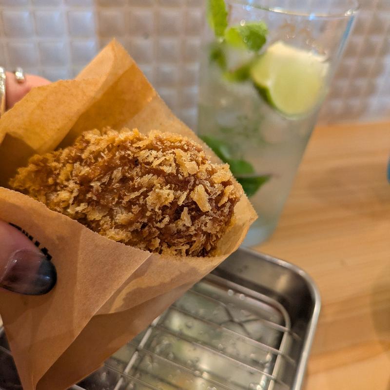 メンチカツ(肉のウヱキ 代々木店)