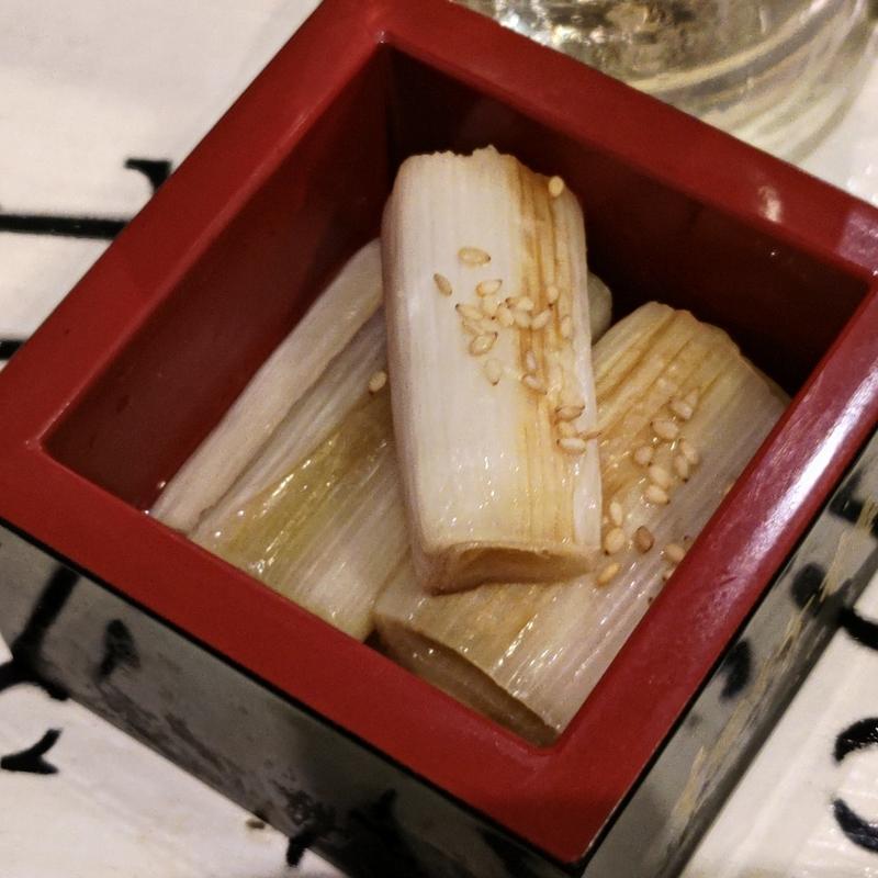 焼ネギお浸し(まるう商店さん )