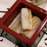焼ネギお浸し