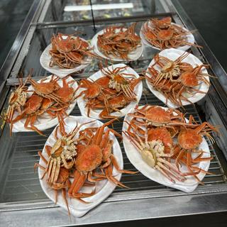 朝ゆで活ボイル(かに御殿 )