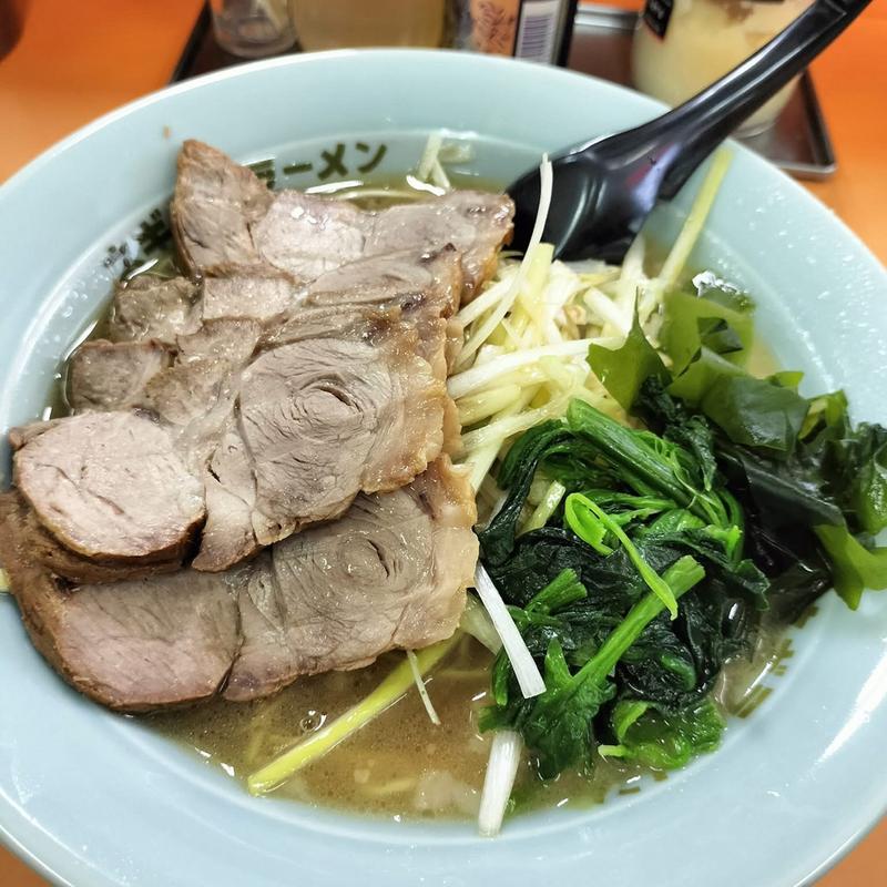 ネギチャーシュー麺(ラーメンショップ成瀬が丘店)