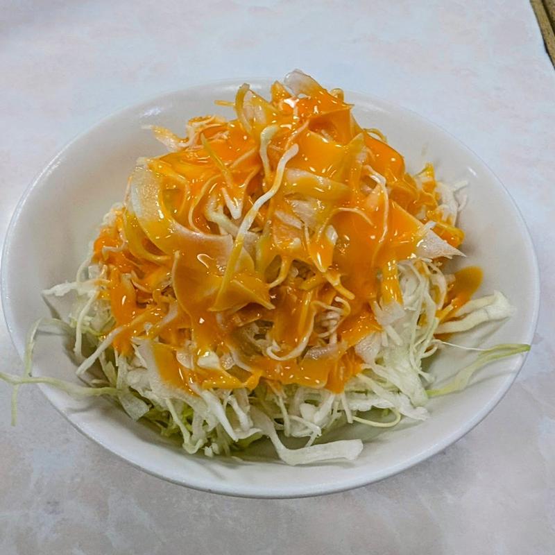 コールスローサラダ(自由軒 難波本店)