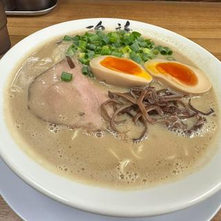 煮卵らーめん(魂龍)