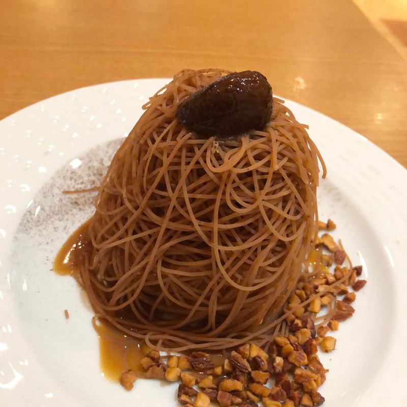 イタリア栗のしぼりたてモンブラン(ココス 足立保木間店)